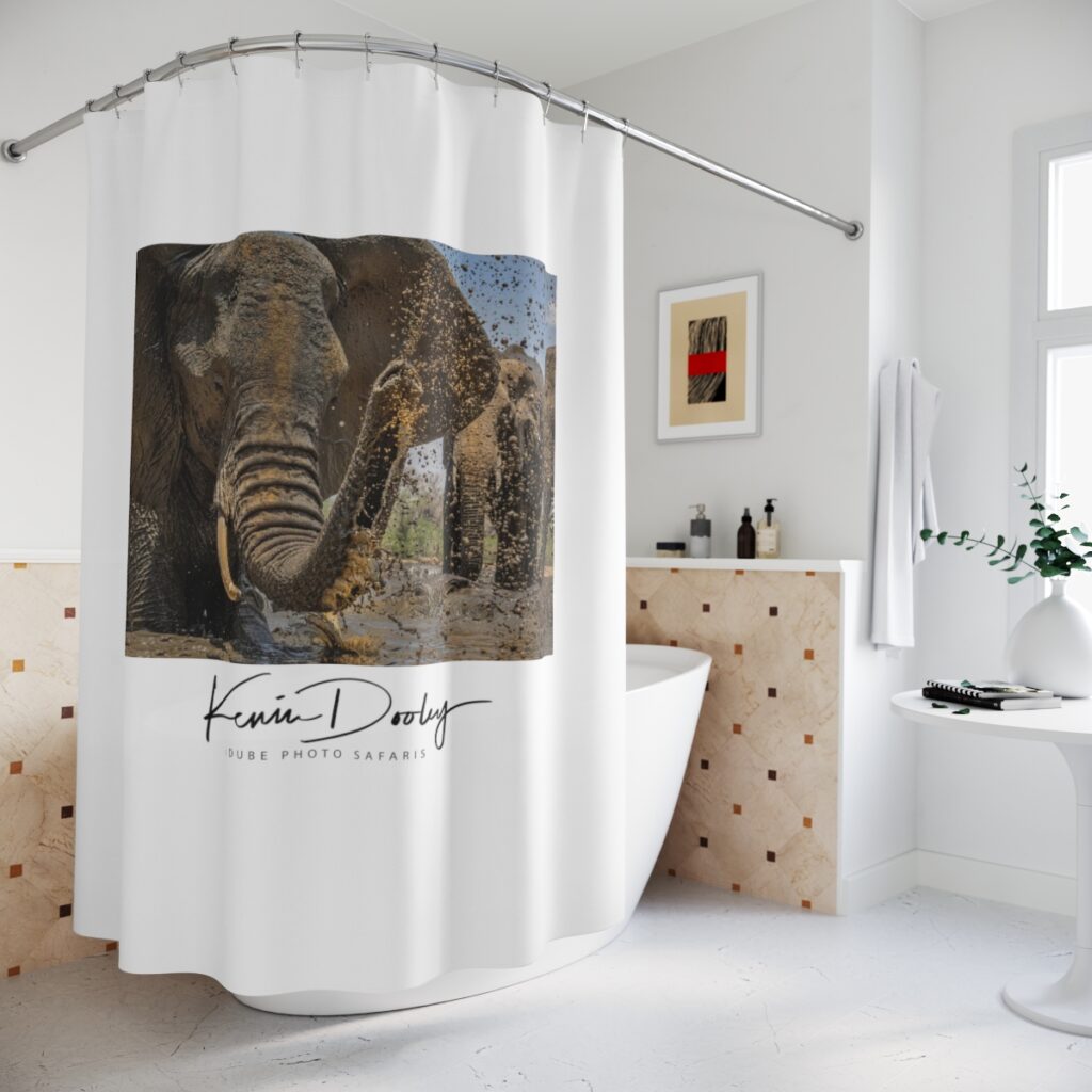 Shower Curtain Elephant